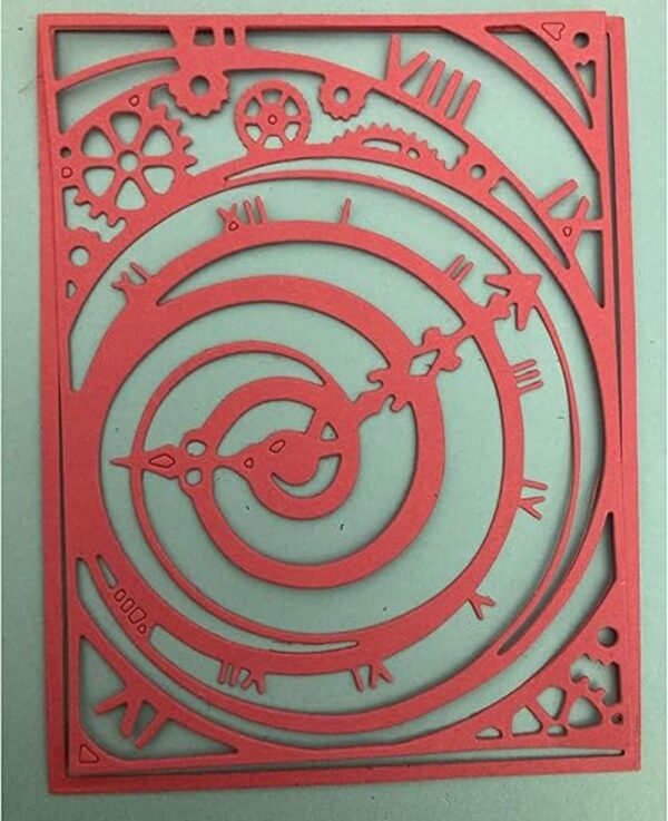 Troqueles de metal para reloj vintage diseño de hojas