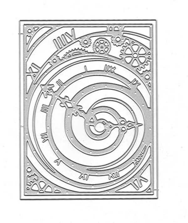 Troqueles de metal para reloj vintage diseño de hojas
