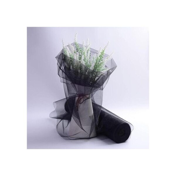 Tela de organza de cristal de tul 16 x 50 yardas tela_4