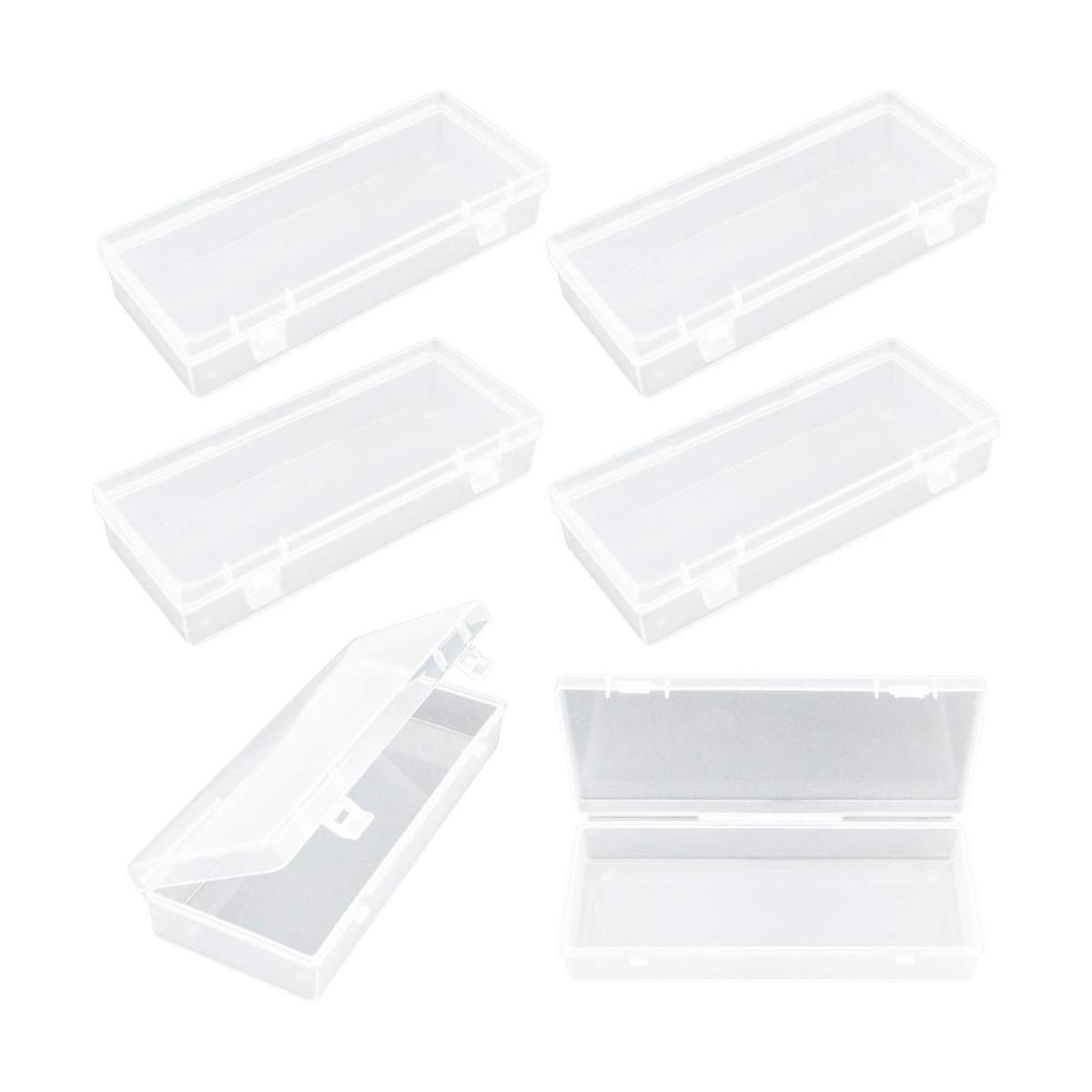 Thintinick Paquete de 6 recipientes rectangulares de