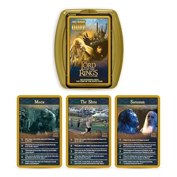 Top Trumps Juego de cuestionario de El Señor de los Anillos_2