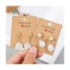 Paquete de 150 tarjetas de aretes para embalaje de joyas_4
