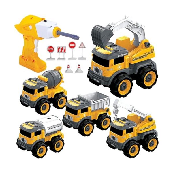 Juguetes de construcción 5 en 1 y juego de ingeniería de_1