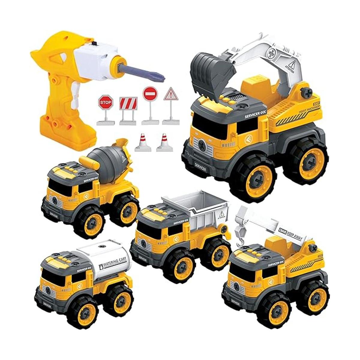 Juguetes de construcción 5 en 1 y juego de ingeniería de
