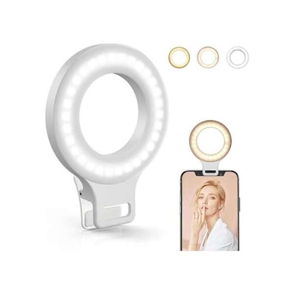 Kimwood Anillo de luz recargable de 60 LED para teléfono_1