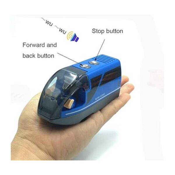 Tren a pilas para pistas de tren de madera juguetes de_2