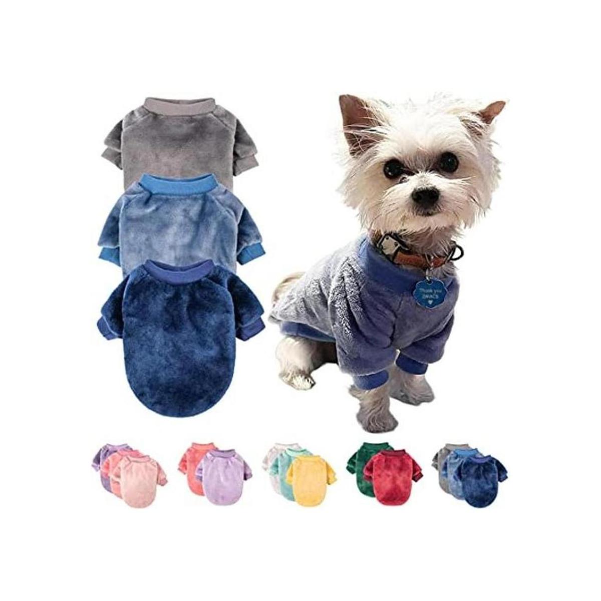 Suéter para perro paquete de 2 o 3 ropa para perro