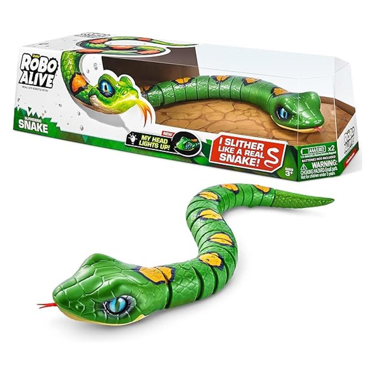 Robo Alive ZURU Juguete de reptiles robótico iluminado