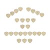 SUNNYCLUE 1 caja de 26 piezas reales chapado en oro de 18_1
