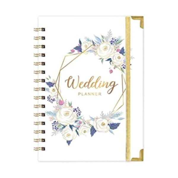 Planificador de boda Libro y organizador de boda blanco_1