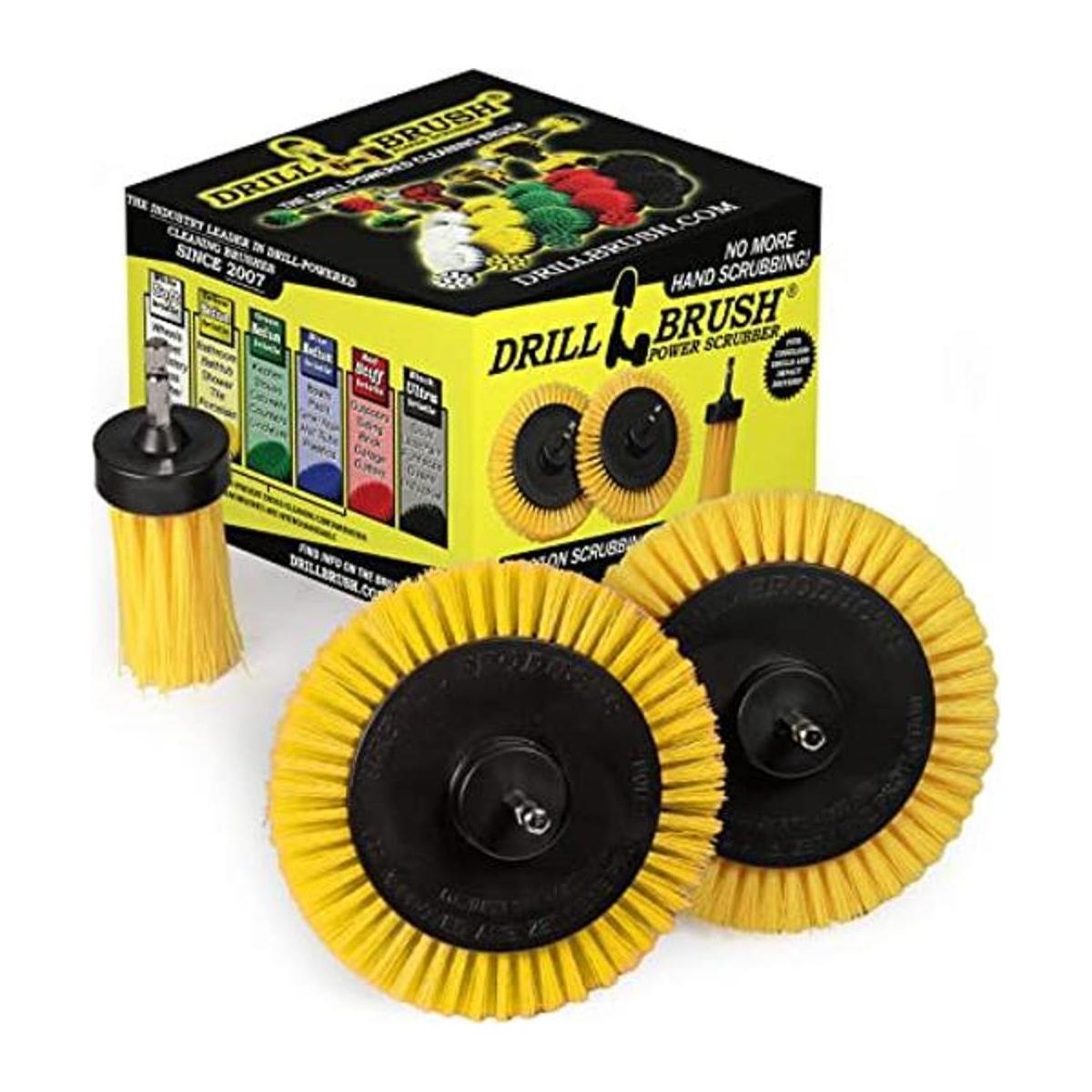 Juego de cepillos de limpieza de azulejos y lechadas