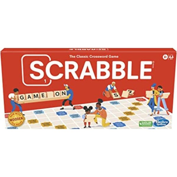 Juego de mesa de Scrabble clásico juego de palabras para_1