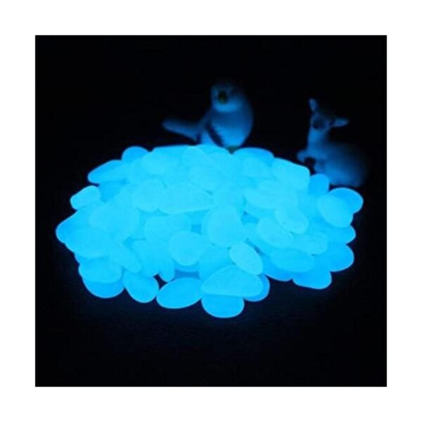 Muzero Piedras brillantes que brillan en la oscuridad 100_1