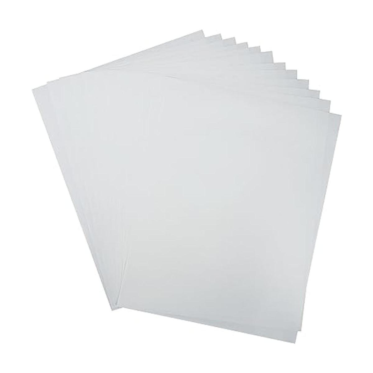 Naturalabel Papel soluble en agua de 8.5 x 11 pulgadas