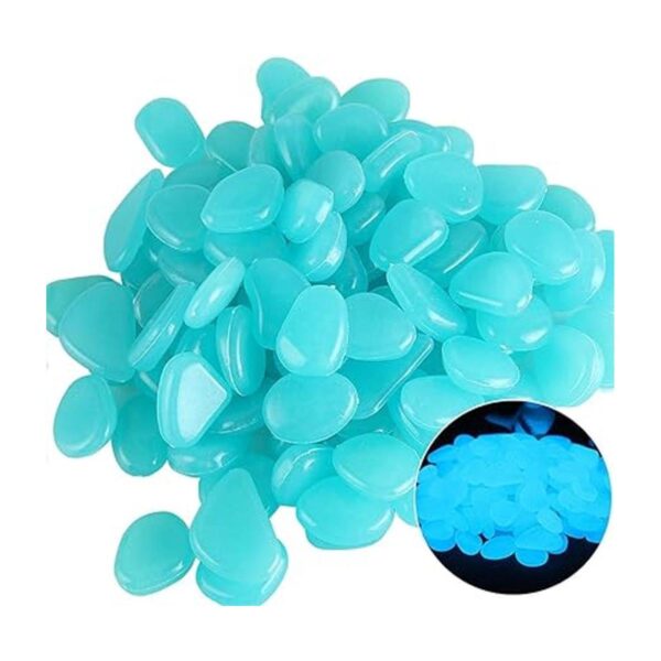 Muzero Piedras brillantes que brillan en la oscuridad 100_2
