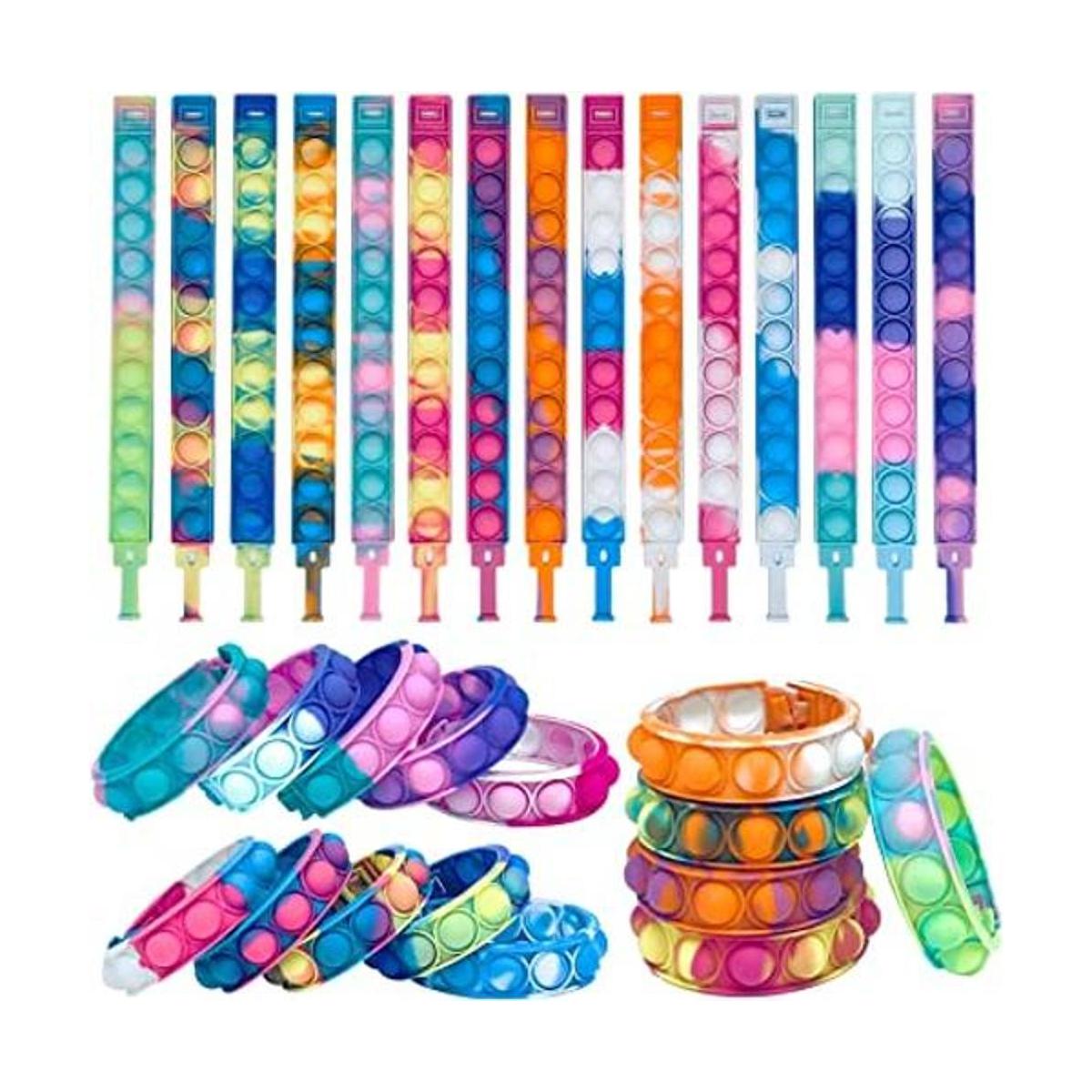 TOMOIN Pulsera de juguete para la ansiedad 30 unidades