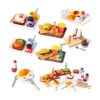 Juego de 38 piezas de juguetes de comida en miniatura_1