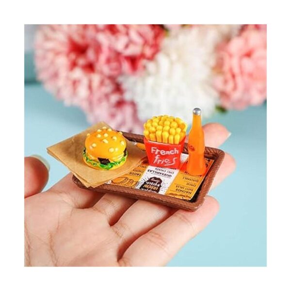Juego de 38 piezas de juguetes de comida en miniatura_2