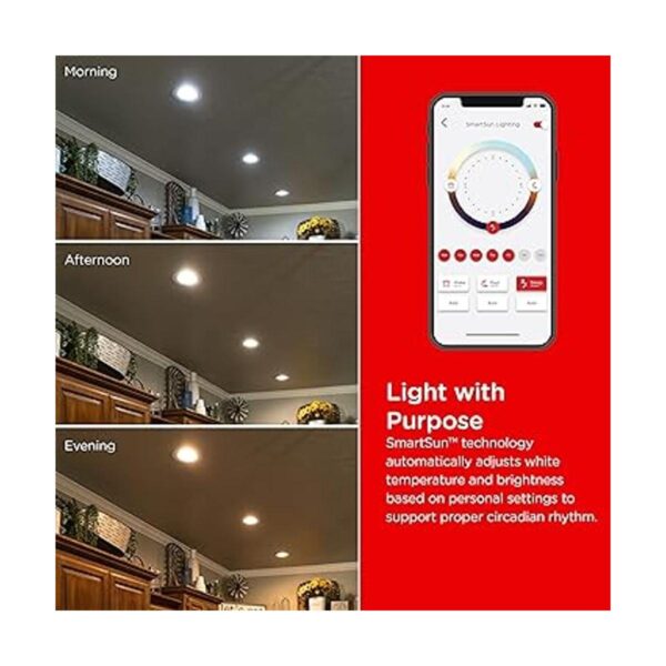 UltraPro Bombilla LED inteligente WiFi equivalente a 65_6
