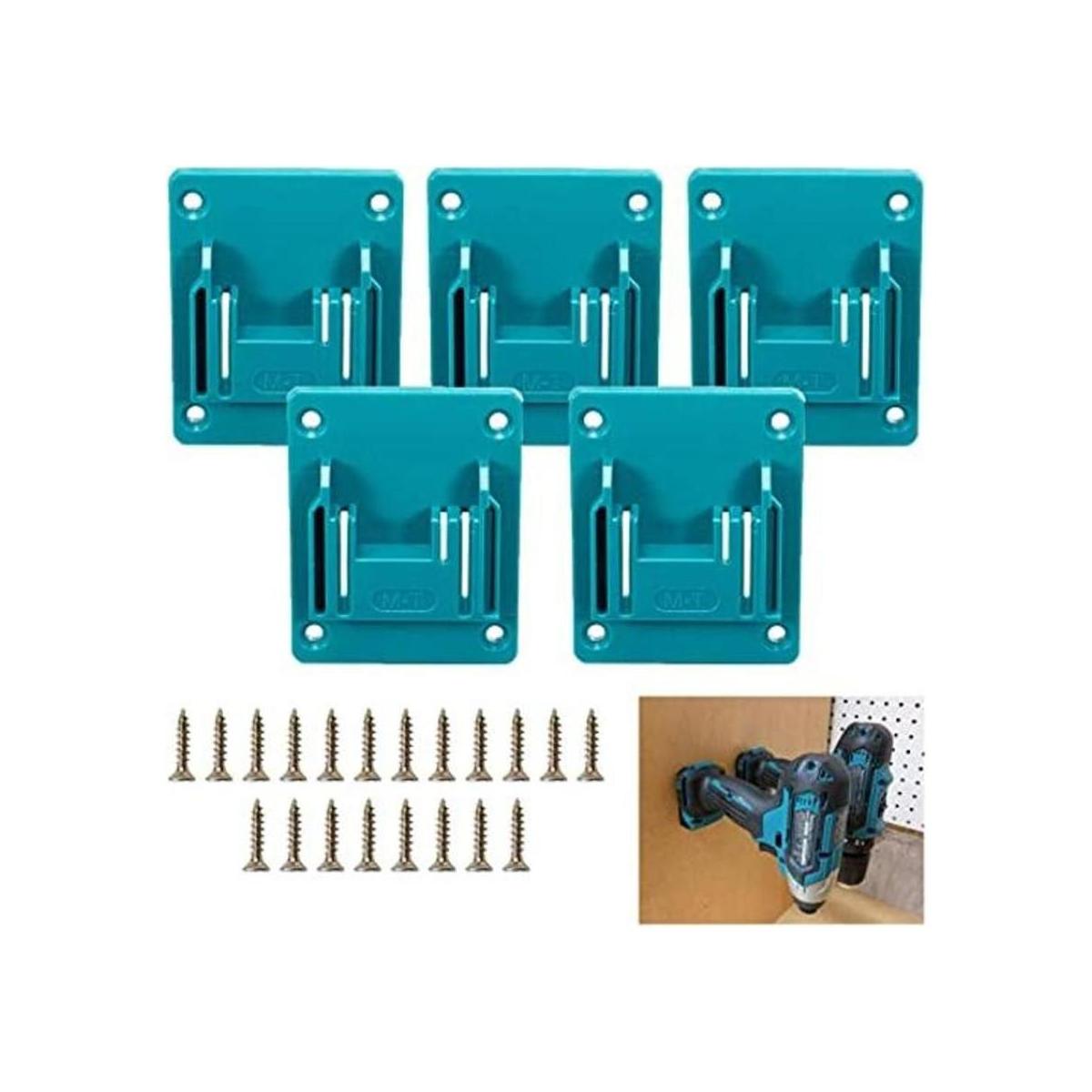Paquete de 5 soportes para taladro de herramientas apto