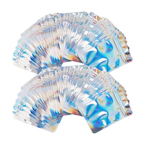 LZLPACKING 100 bolsas de Mylar a prueba de olores bolsas_1