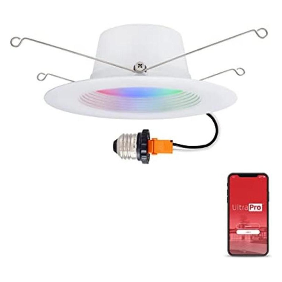 UltraPro Bombilla LED inteligente WiFi equivalente a 65
