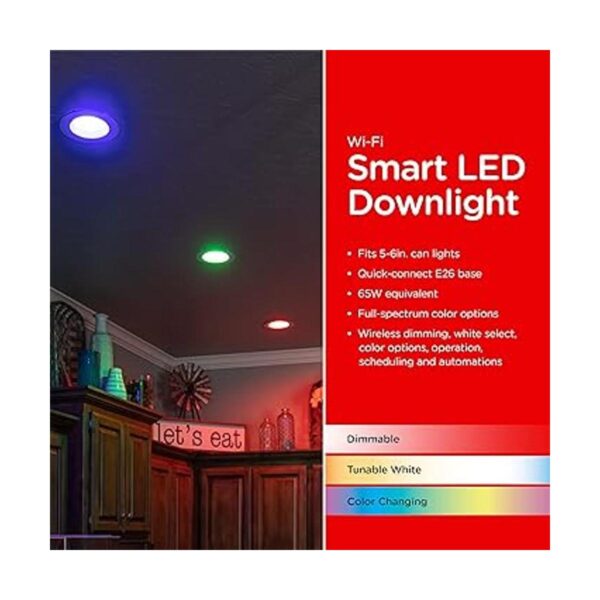 UltraPro Bombilla LED inteligente WiFi equivalente a 65_4