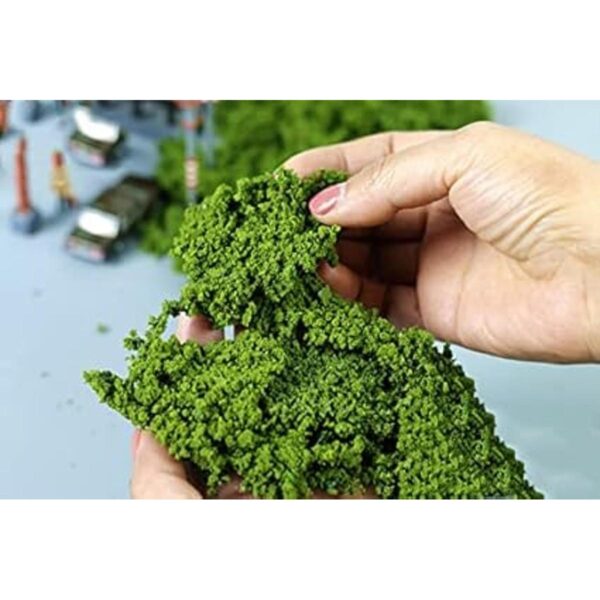 Modelo de árbol en polvo de planta verde para bricolaje en_5