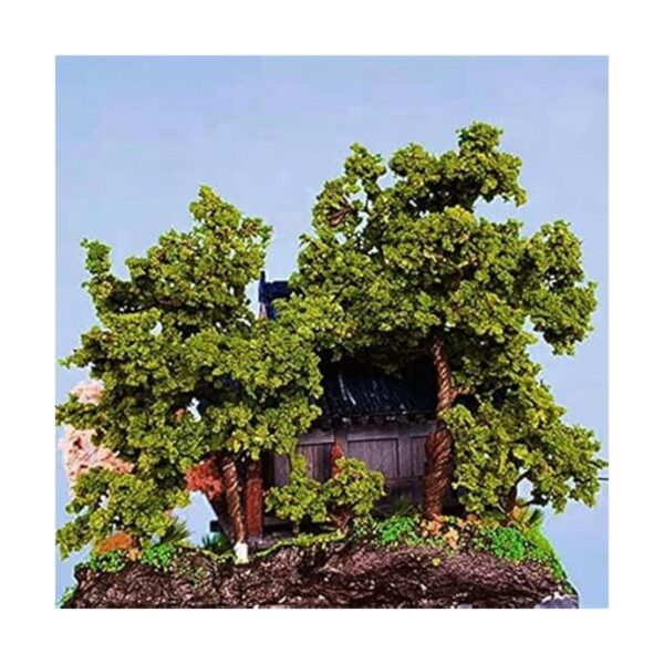 Modelo de árbol en polvo de planta verde para bricolaje en_3