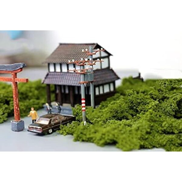 Modelo de árbol en polvo de planta verde para bricolaje en_4