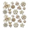 Qililandiy 22 piezas de perlas de diamantes de imitación_1
