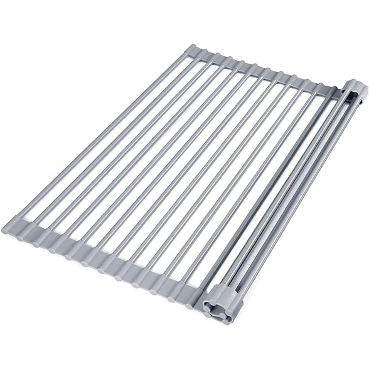 TBMax Escurridor de platos enrollable acero inoxidable