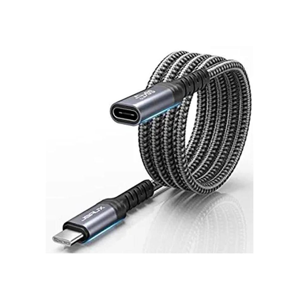 JSAUX Cable de extensión USB C de 2 M6.6 pies cable