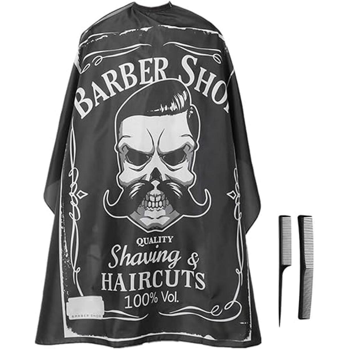 So cool Capa de peluquería profesional con cierre a