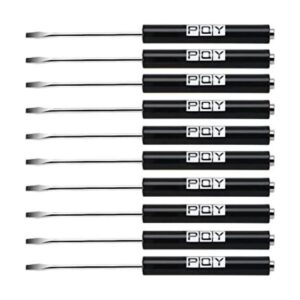 PQY 10pcs mini tops y clips de bolsillo destornillador_1