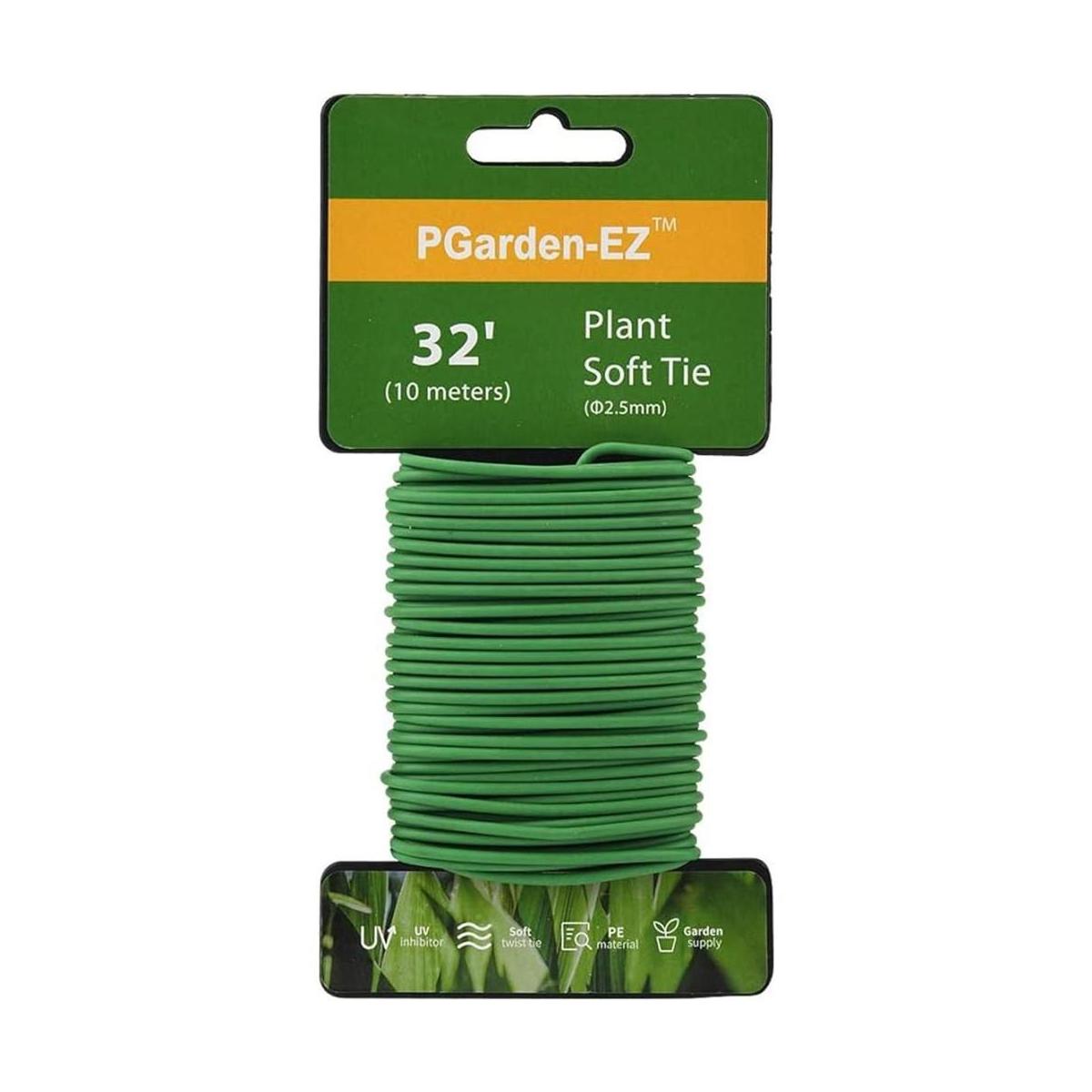 Lazos para plantas 32.8 pies de torsión suave de caucho